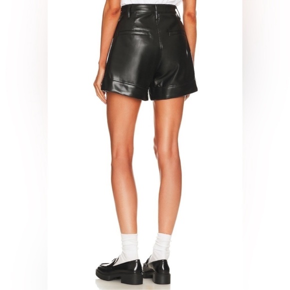 Agolde Recycled Leather Short Size 25 - Picture 4 of 9